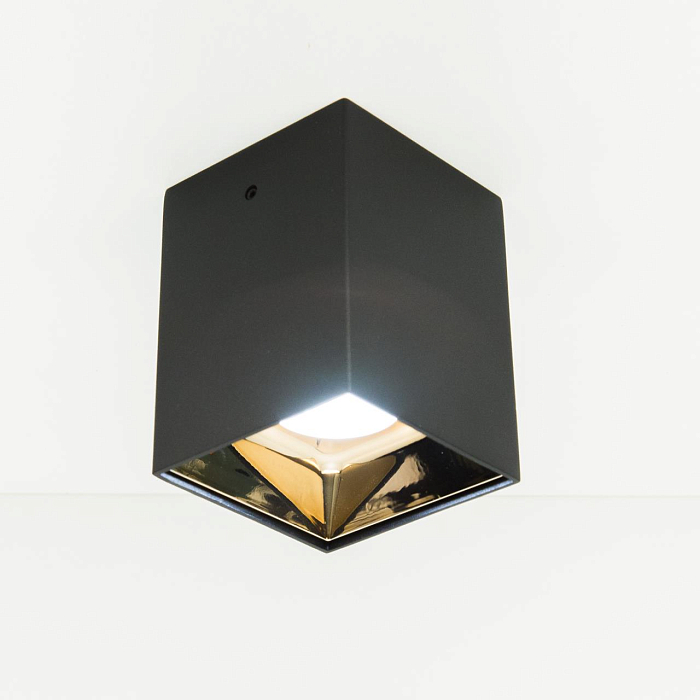 CL7440213 Старк Черный+Медь Св-к Потол. 12W*3500K Светильник накладной  CL7440213