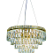 Люстра NewRgy 2785E/9A GOLD+CLEAR