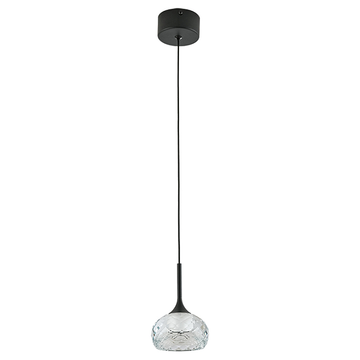 Светильник Newport 7241/S mat.black clear