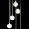 Светильник каскадный Crystal Lux GASPAR SP9 D300 WHITE