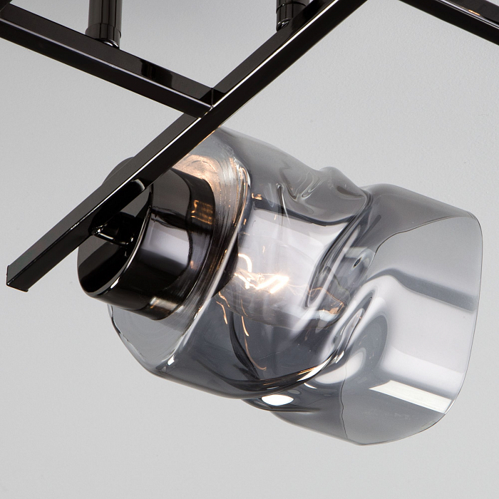 Светильник потолочная Eurosvet 30165/4 черный жемчуг