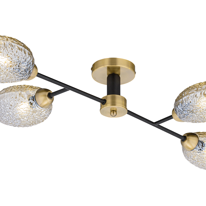 Люстра NewRgy 40285MDP/4 MBK+AB