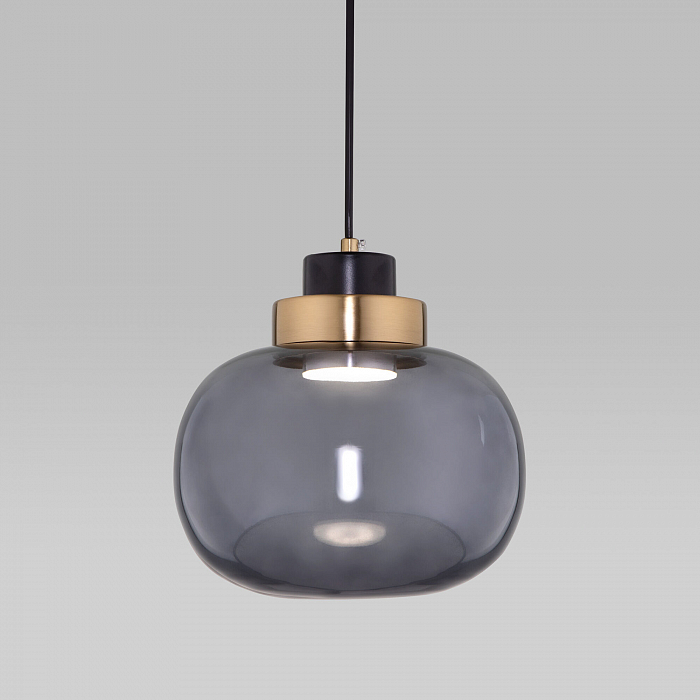 Люстра одинарный Eurosvet 50241/1 LED дымчатый