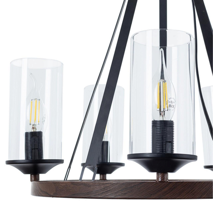 Люстра подвесная ARTE LAMP A7014SP-5BK