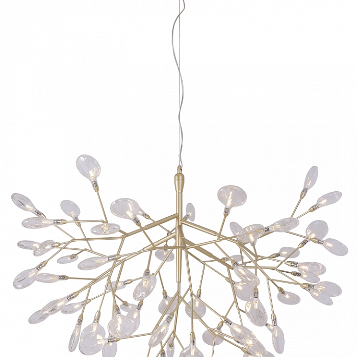 Светильник подвесная Crystal Lux EVITA SP63 GOLD/TRANSPARENT