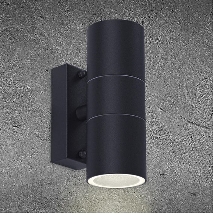 Уличный светильник настенный ARTE LAMP A3302AL-2BK