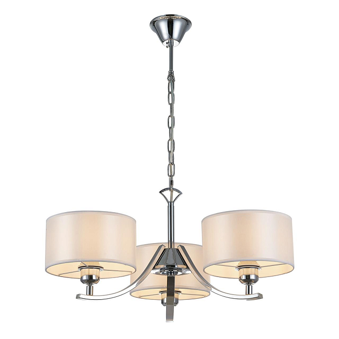 CL466130 Эвита Хром+Белый Св-к Люстра Люстра подвесная  CL466130