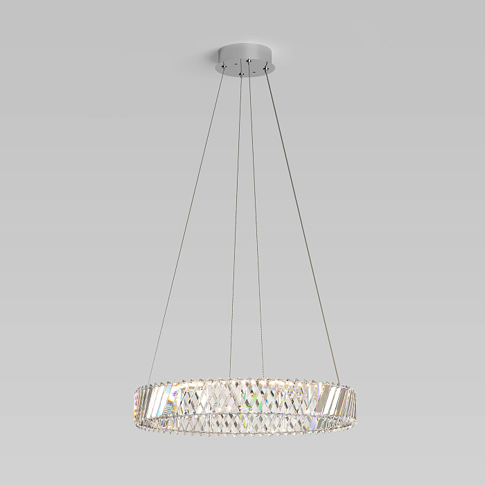 Eurosvet 101004 LED никель хрусталь Strotskis