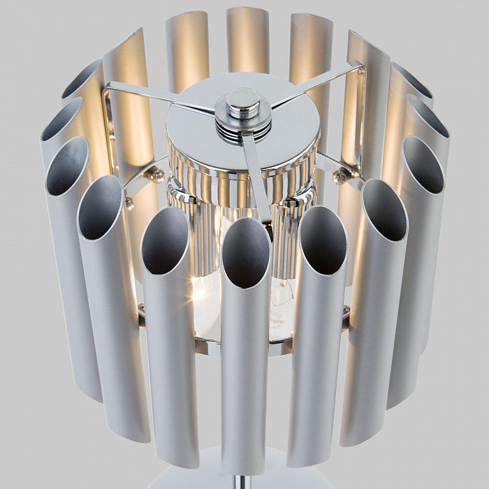 Настольная лампа интерьерная Bogate's 01107/3 серебро