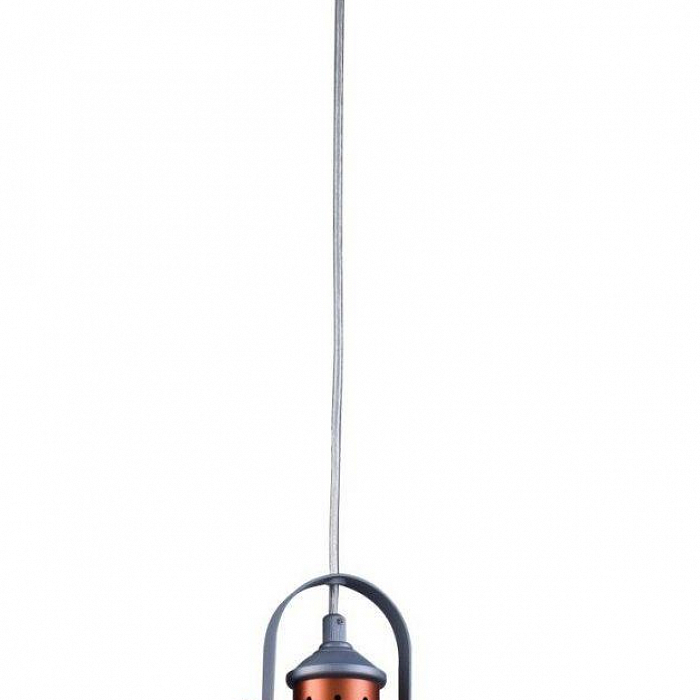 Люстра одинарный Lucia Tucci INDUSTRIAL 1820.1 SAND SILVER