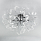 CL222191 Рандом Хром+Прозр+Бел Св-к Люстра Люстра потолочная  CL222191