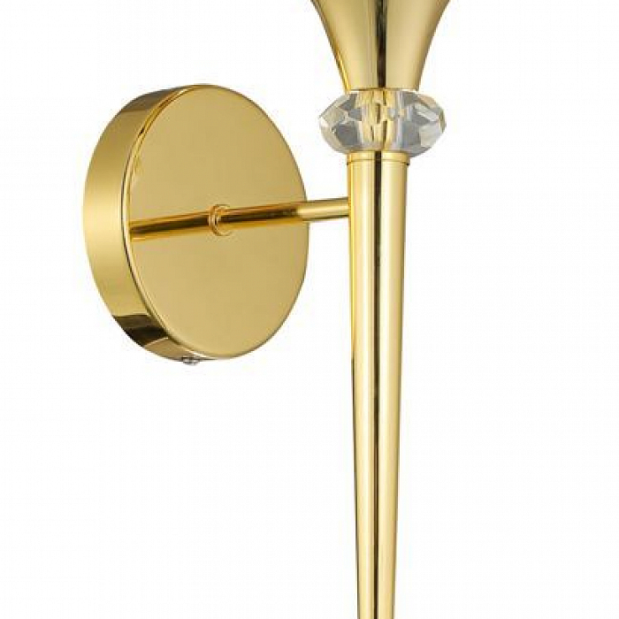 Бра на 1 лампу Crystal Lux MIRACLE AP1 GOLD