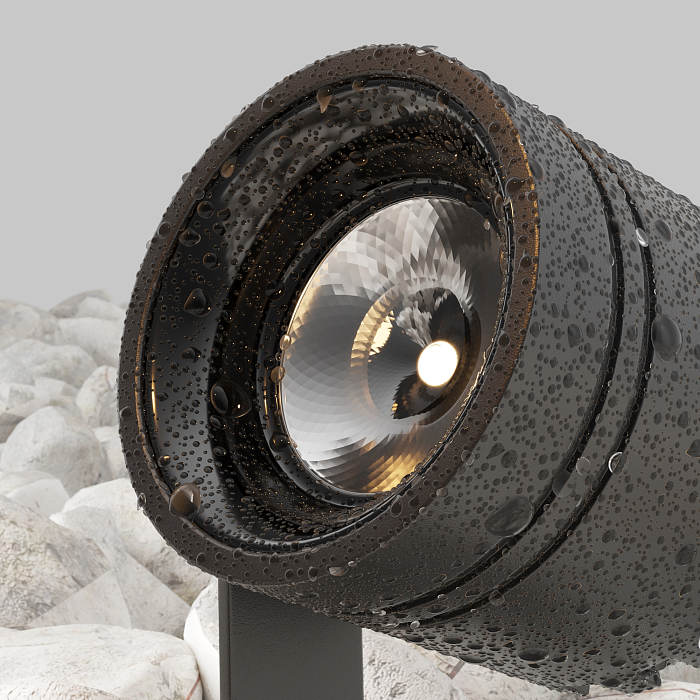 Уличный светильник Outdoor O493FL-L3GF3K