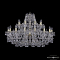 Люстра большая Bohemia Ivele Crystal 1409/16+8/360 G
