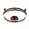 Светильник Crystal Lux FERNANDO PL48W LED COFFEE/BLACK