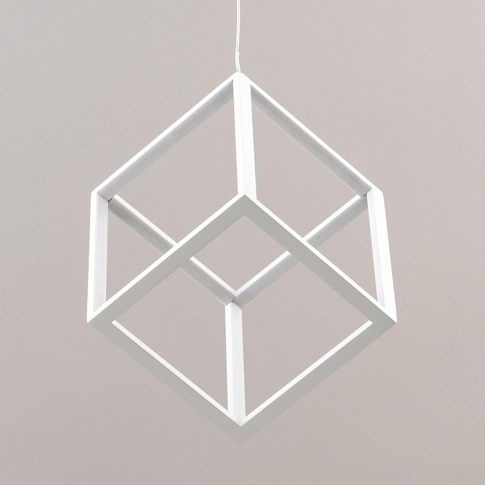 CL719200 Куб Белый Св-к Подвес, LED 30W*4000K Светильник светодиодный  CL719200