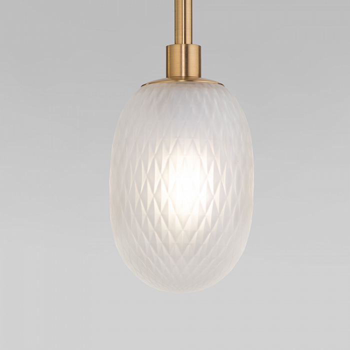 Люстра Eurosvet 50266 дымчатый/прозрачный/янтарный