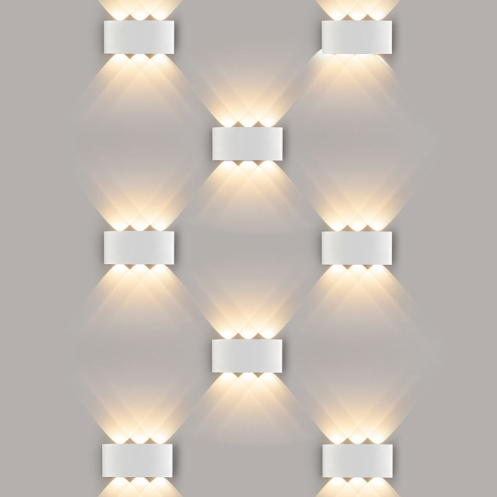 Уличный светильник Elektrostandard 1551 Techno LED белый