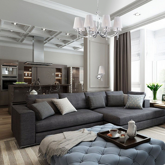 Бра на 1 лампу Eurosvet 60079/1 хром