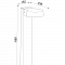 Уличный светильник Outdoor O443FL-L12GF3K