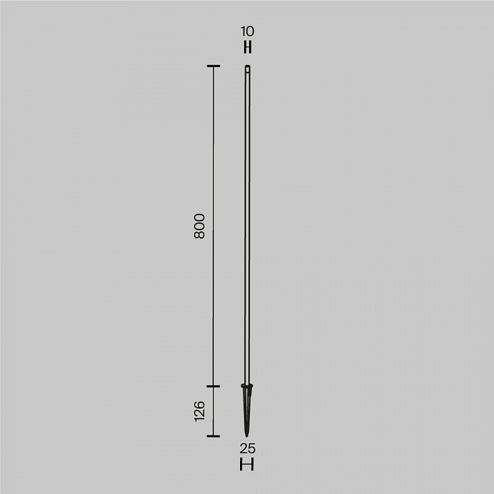 Уличный светильник Outdoor O441FL-L1GF3K1