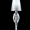 Бра Crystal Lux PER AP1 CHROME/SILVER