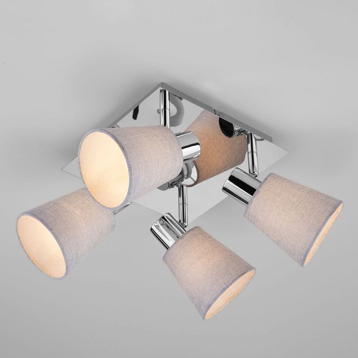 Eurosvet 20080/4 хром/голубой