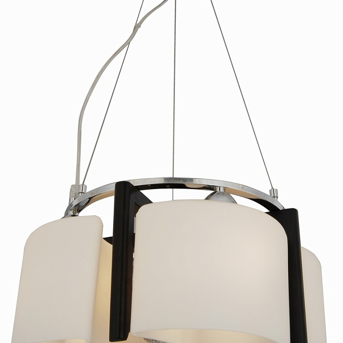 Люстра подвесная Sfera Sveta 85652/4P WENGUE+CHROME
