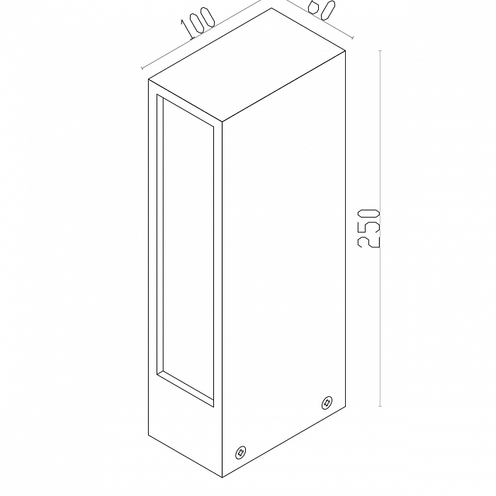 Уличный светильник на столбе Outdoor O422FL-L6GF