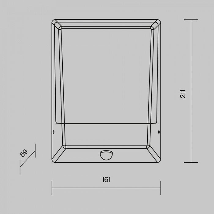 Бра Outdoor O448WL-L9GF3KSR