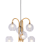 Люстра подвесная NewRgy 4798MDM/6 ANTIQUE BRASS