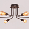 Люстра NewRgy PD-LED-LINE4-R001-E27*6 BK