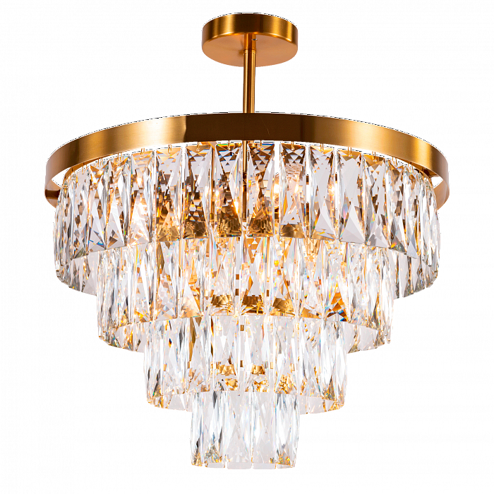 Люстра NewRgy 2431P/8A PT BRS