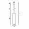 Трековая система Трековый светильник Technical TR025-1-GU10-W