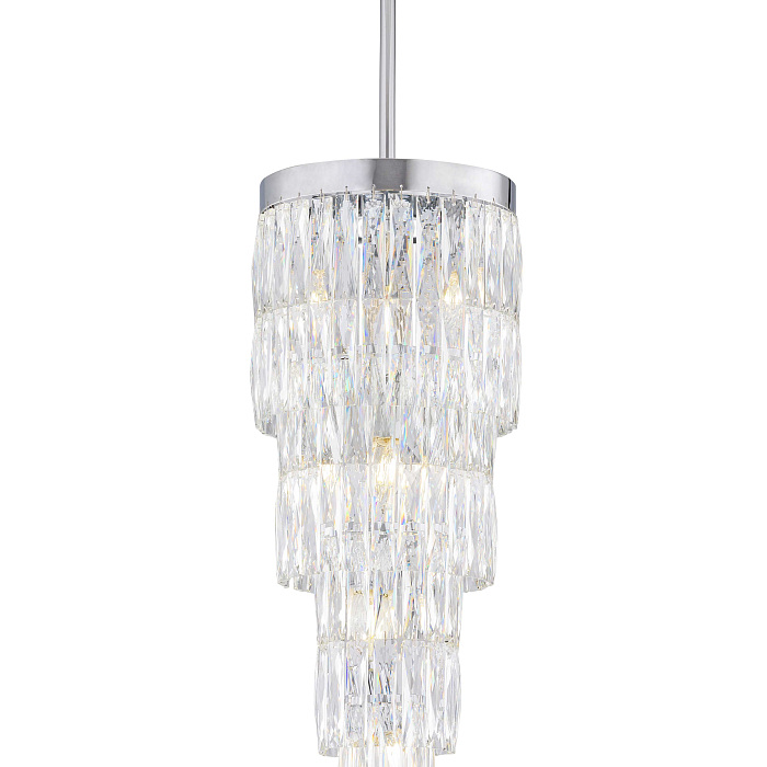 Люстра NewRgy 2774R/9A CHROME+CLEAR