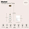 Светильник одинарный Maytoni P069PL-L16G3K