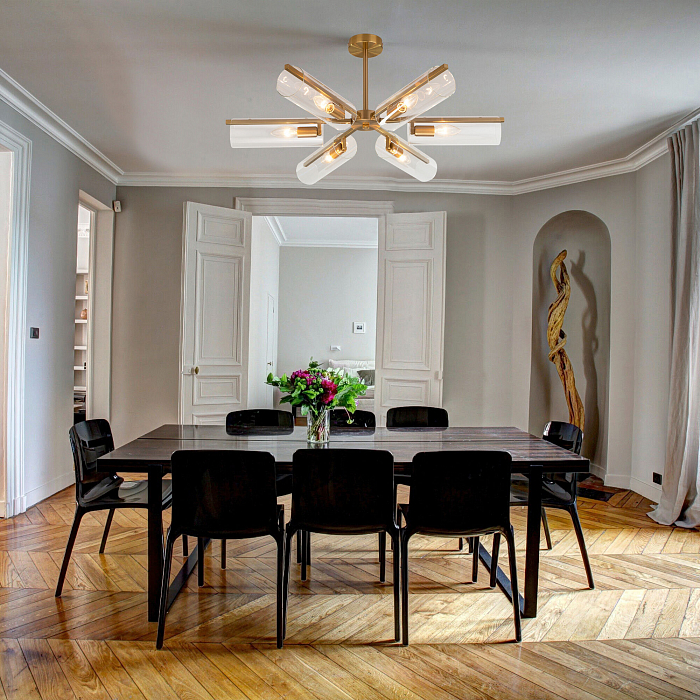 Люстра Eurosvet 70144/6 латунь