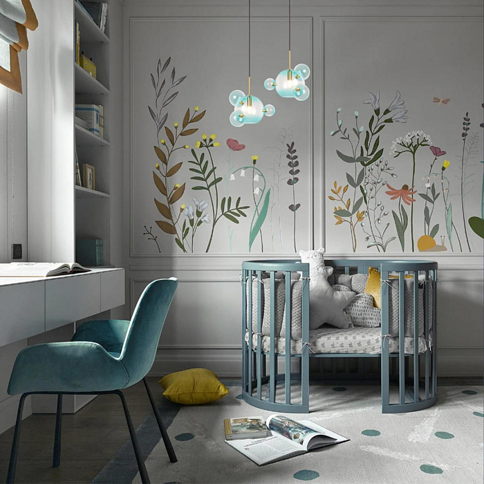 Светильник LOFT IT 2027-P6 Blue mini