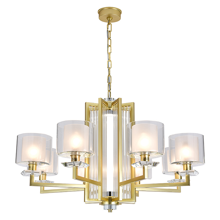 Люстра Newport 4408+1/C mat.gold