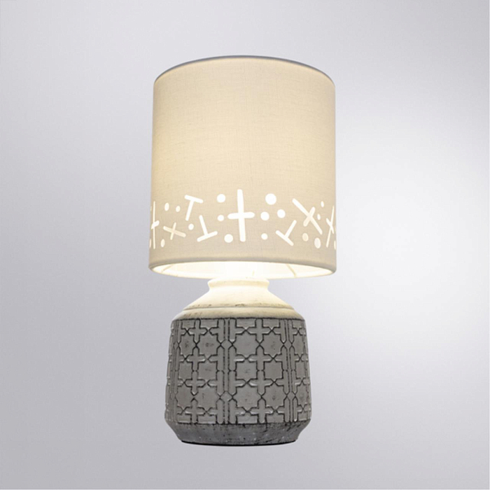 Настольная лампа интерьерная ARTE LAMP A4007LT-1GY