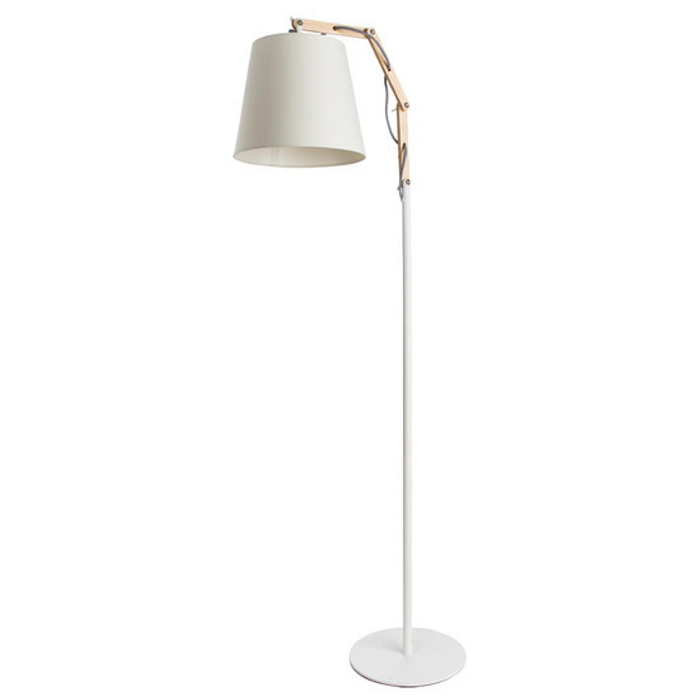 Торшер на 1 лампу ARTE LAMP A5700PN-1WH