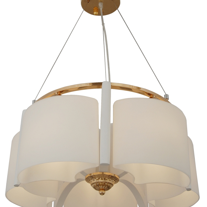 Люстра подвесная Sfera Sveta 85652/5P WHITE+FGD