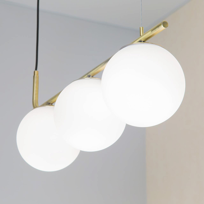 CL112133 Бремен Бронза Св-к Подвес Люстра тройной  CL112133