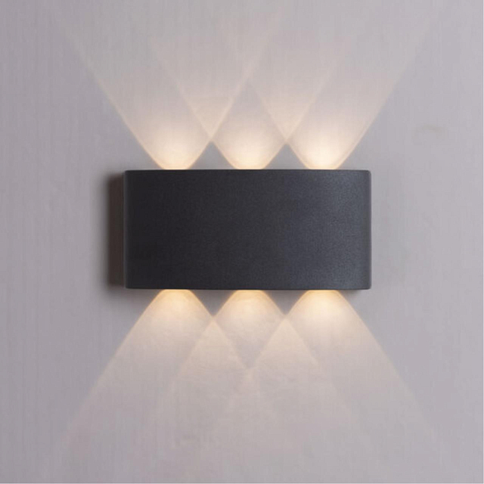 Уличный светильник настенный ARTE LAMP A3722AL-2BK