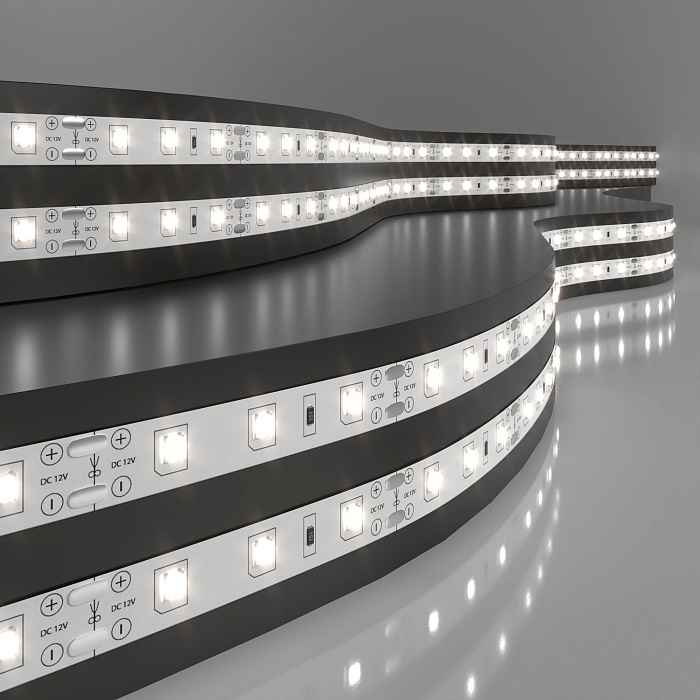 Светодиодная лента для помещений Elektrostandard Набор светодиодной ленты 12V 4,8W 60Led 2835 IP20 дневной белый, 5м