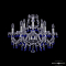 Люстра подвесная Bohemia Ivele Crystal 1410/6+3/195 Ni V3001