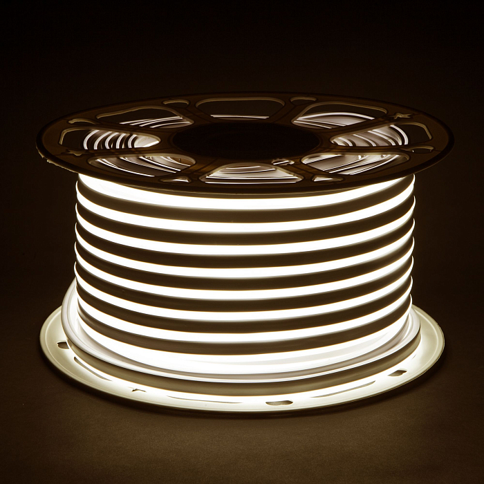 Уличный светильник Elektrostandard Гибкий неон 220V 9,6W 120Led 2835 IP67 односторонний дневной белый, 50 м