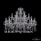 Люстра большая Bohemia Ivele Crystal 1413/12+6/300/2d Ni