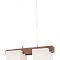 Светильник двойной Sfera Sveta 85636/2P BROWN+CH