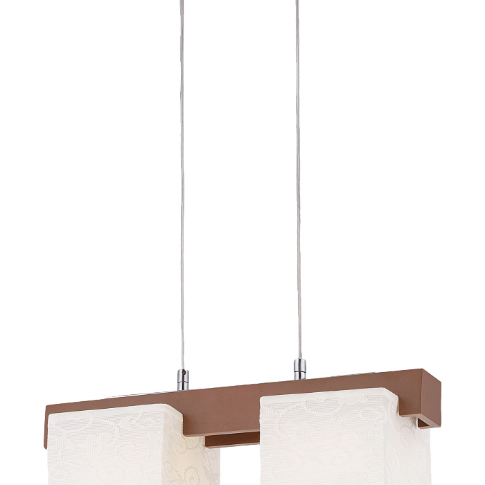 Светильник двойной Sfera Sveta 85636/2P BROWN+CH